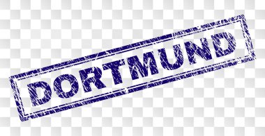 Çizik Dortmund dikdörtgen damgası