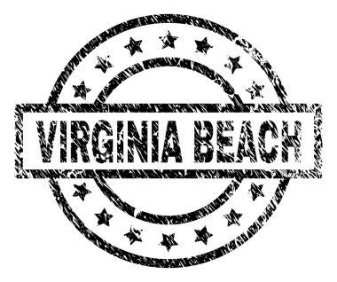 Dokulu Virginia Beach damga mühür çizik