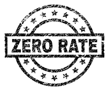 Grunge sıfır oranı damga mühür dokulu