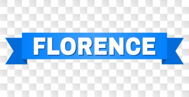 Floransa metin ile mavi bant