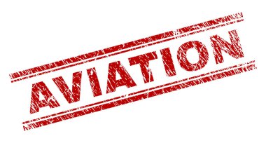 Grunge Havacılık damga mühür dokulu