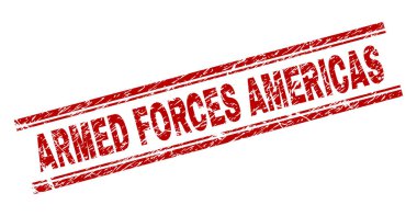 Çizik dokulu silahlı kuvvetler Amerika mühür damgası