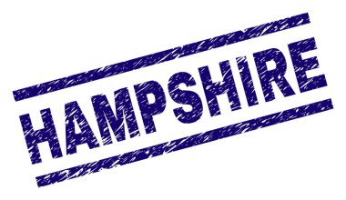 Dokulu Hampshire damga mühür çizik