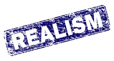 Yuvarlatılmış dikdörtgen damga çizilmiş gerçekçilik çerçeveli