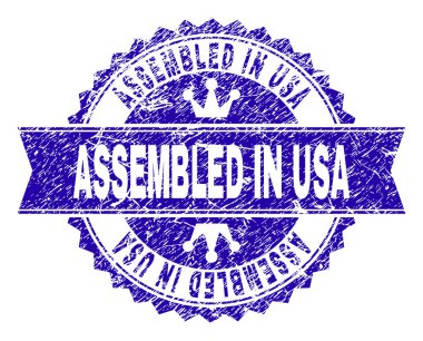 ABD damga mühür kurdele ile toplandı dokulu çizik