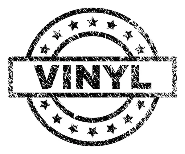 Grunge texturierte Vinyl-Stempel — Stockvektor