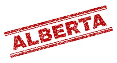 Grunge Alberta damga mühür dokulu