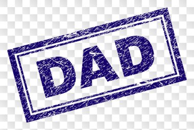 Çizik baba dikdörtgen damgası