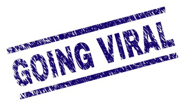 Dokulu grunge viral gitme mühür damgası