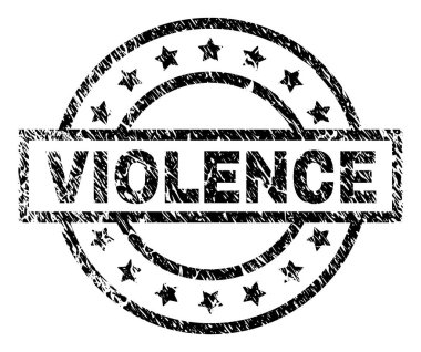 Grunge şiddet damga mühür dokulu