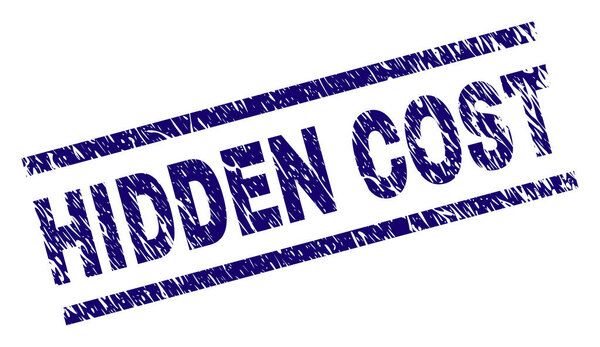 Клеймо из нацарапанного текстурированного материала HIDDEN
