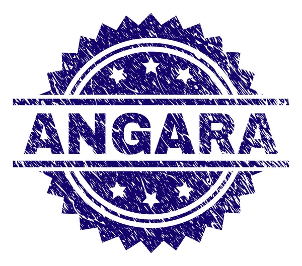 Grunge Angara damga mühür dokulu