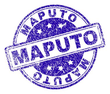 Dokulu Maputo damga mühür çizik