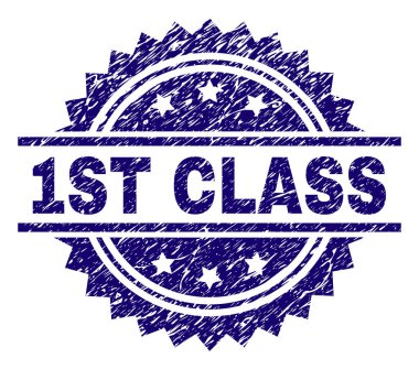 Çizik dokulu 1. sınıf damga mühür