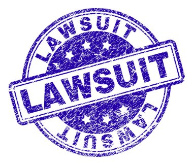 Dokulu dava damga mühür çizik