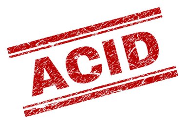 Grunge asit damga mühür dokulu