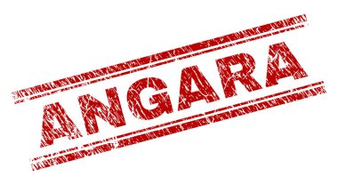 Dokulu Angara damga mühür çizik