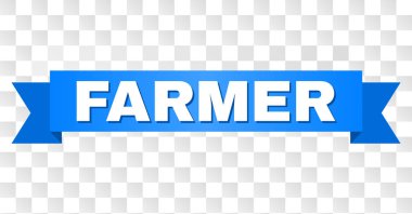 Mavi kurdele ile çiftçi metin