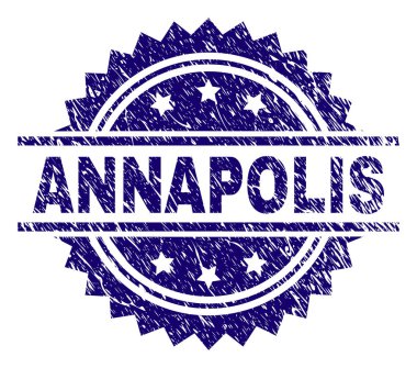 Dokulu Annapolis damga mühür çizik
