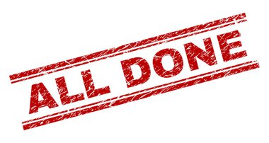 Çizik bitti damga mühür dokulu