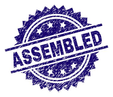 Dokulu monte damga mühür çizik