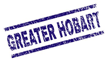 Çizik dokulu büyük Hobart damga mühür