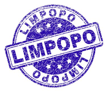 Dokulu Limpopo damga mühür çizik
