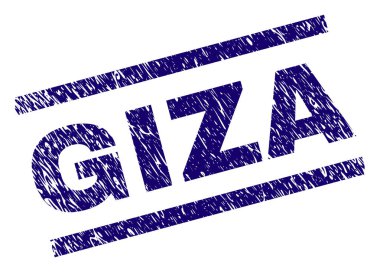 Grunge Giza damga mühür dokulu