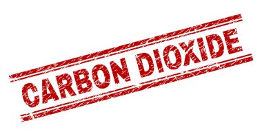 Dokulu karbon dioksit damga mühür çizik