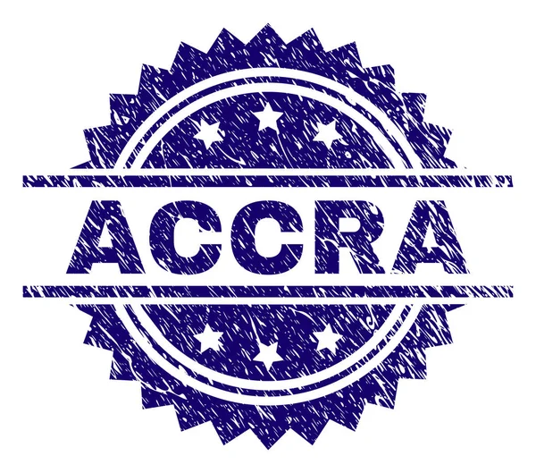 Dokulu Accra damga mühür çizik