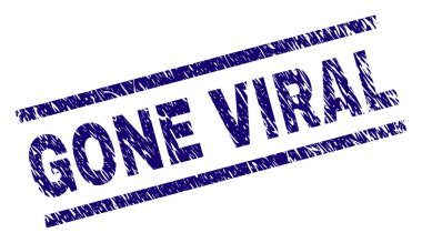 Dokulu gitti Viral damga mühür çizik