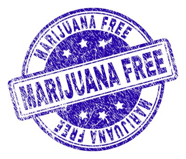 Grunge esrar ücretsiz damga mühür dokulu