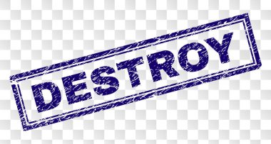 Çizik dikdörtgen damga yok