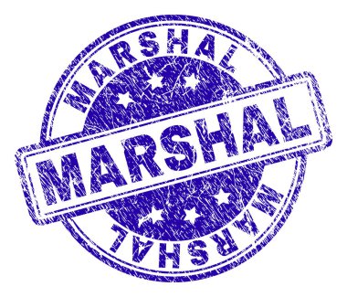 Grunge Mareşal damga mühür dokulu