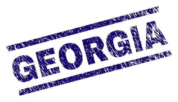 Grunge texturou Georgia destička — Stockový vektor