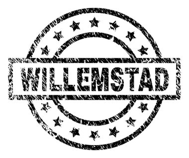 Dokulu Willemstad damga mühür çizik