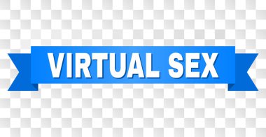 Sanal seks metin ile mavi şerit