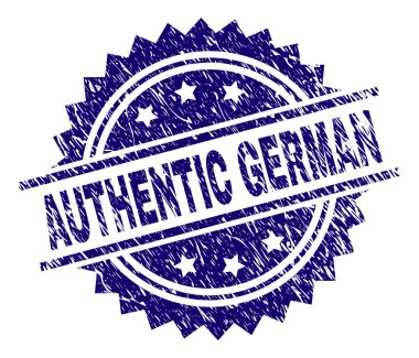 Grunge otantik Alman damga mühür dokulu