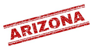Grunge Arizona damga mühür dokulu