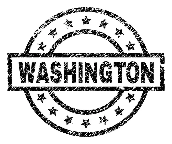 Sello de sello texturizado Grunge WASHINGTON — Vector de stock