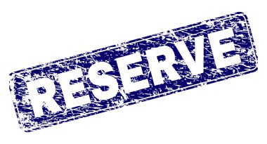 Yuvarlatılmış dikdörtgen damga çizilmiş rezerv çerçeveli