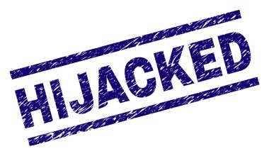 Dokulu kaçırıldı damga mühür çizik