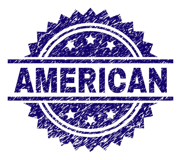 Dokulu Amerikan damga mühür çizik