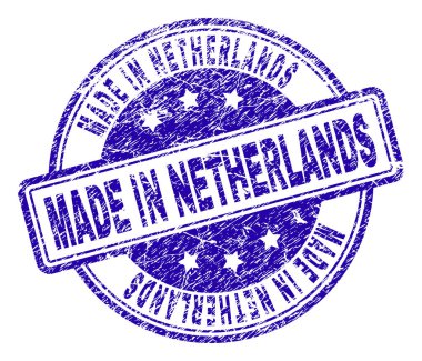 Hollanda damga mühür içinde yapılan dokulu çizik