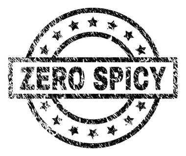 Grunge sıfır baharatlı damga mühür dokulu