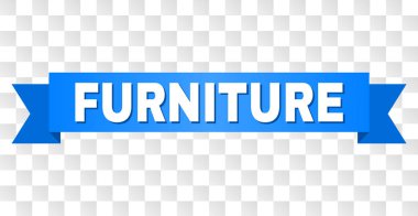 Mavi kurdele ile mobilya Başlık