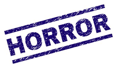 Dokulu korku damga mühür çizik