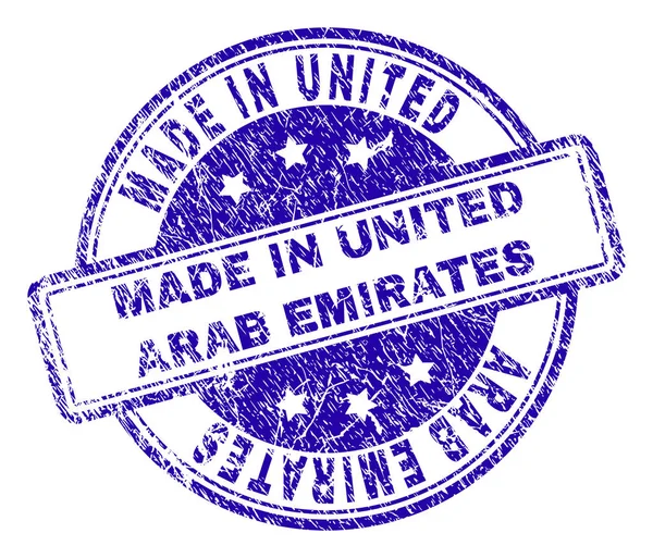 Birleşik Arap Emirlikleri damga mühür içinde yapılan dokulu çizik