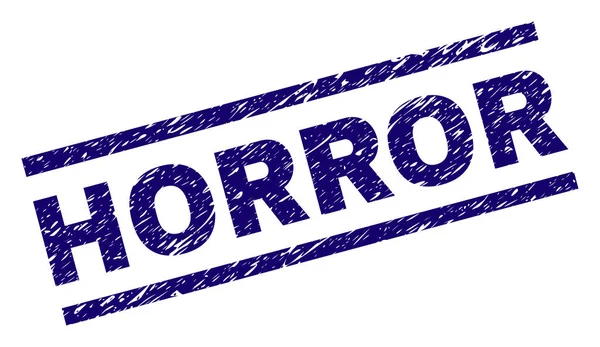 Dokulu korku damga mühür çizik