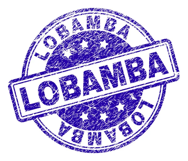 Lobamba damga mühür grunge dokulu